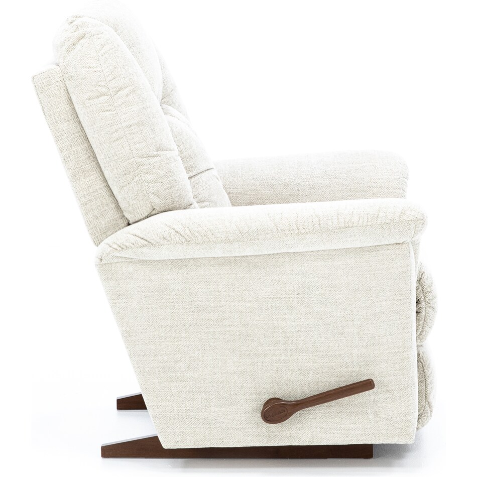 la z boy incorporated white recliner   