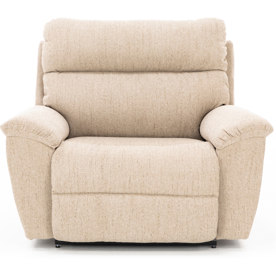 la z boy beige recliner   