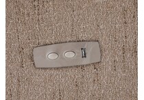 la z boy beige recliner   