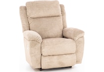 la z boy beige recliner   