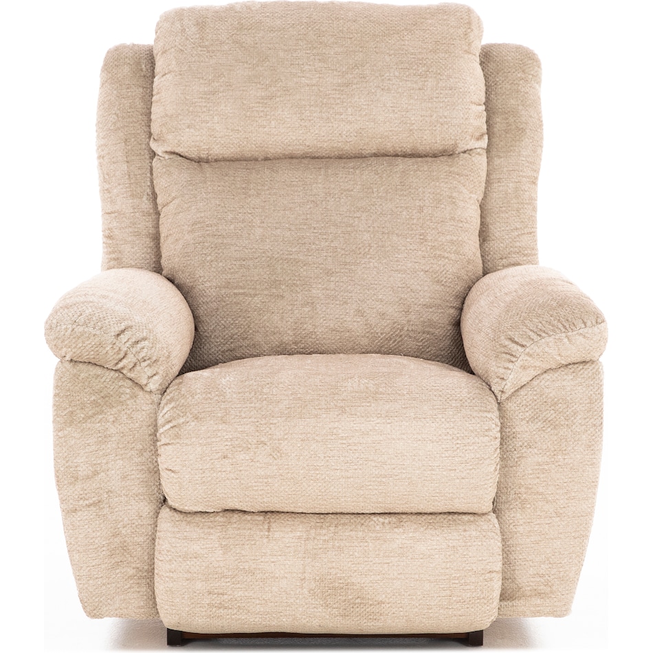 la z boy beige recliner   