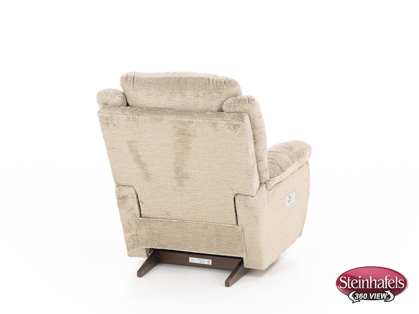 la z boy beige recliner  image   