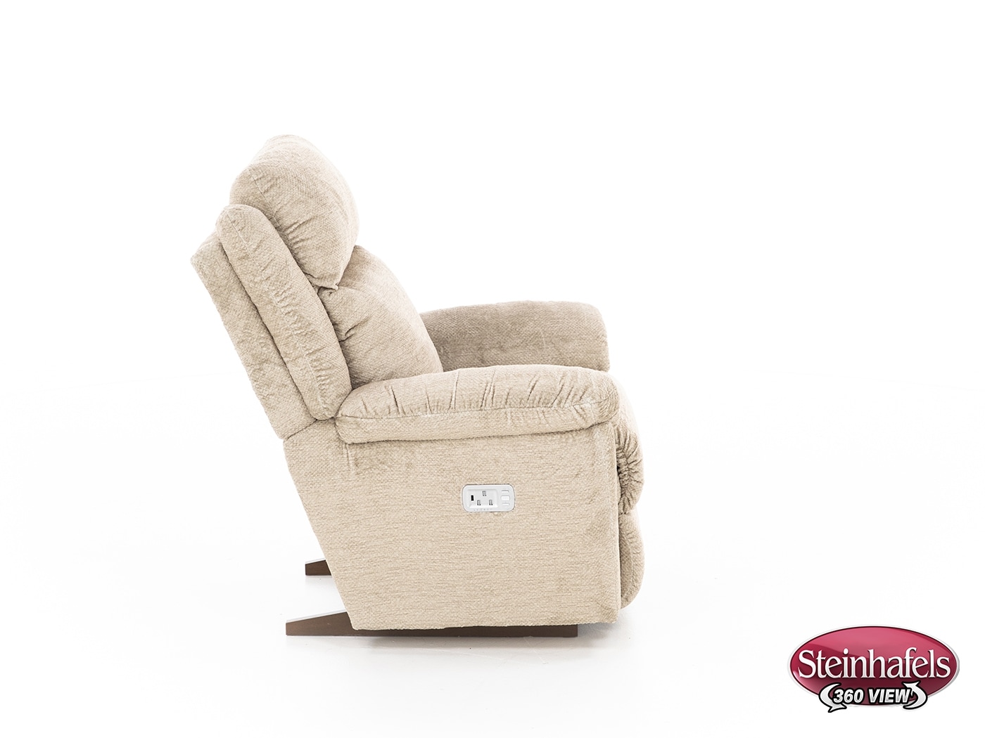 la z boy beige recliner  image   