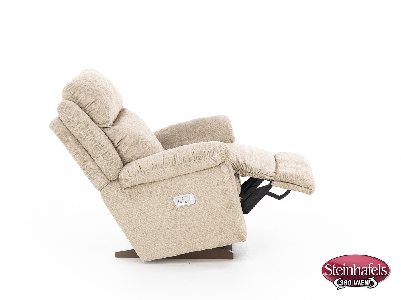 la z boy beige recliner  image   