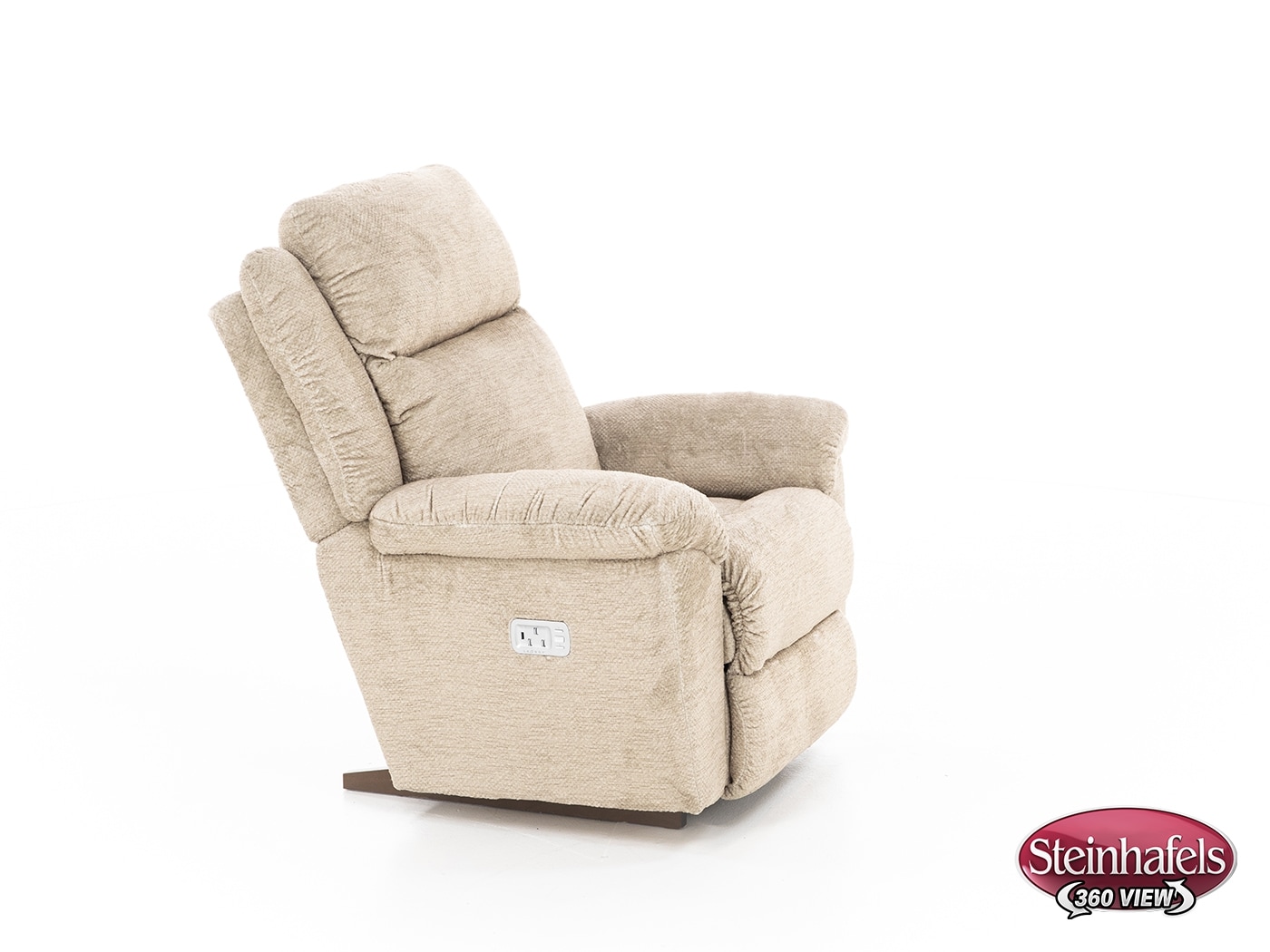 la z boy beige recliner  image   