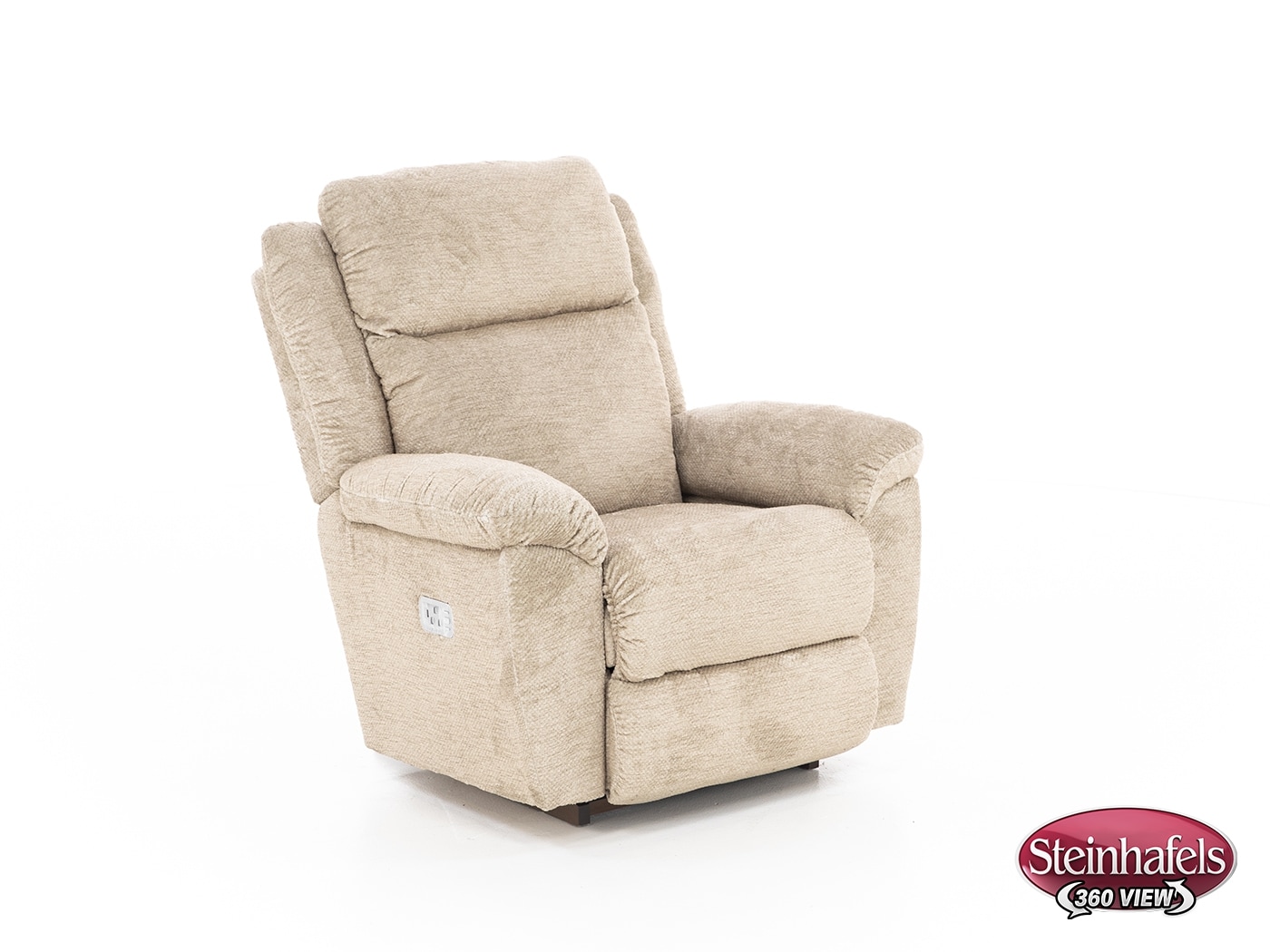 la z boy beige recliner  image   