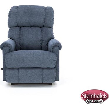 Pinnacle Rocker Recliner in Denim Blue