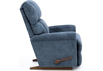 la z boy blue recliner   