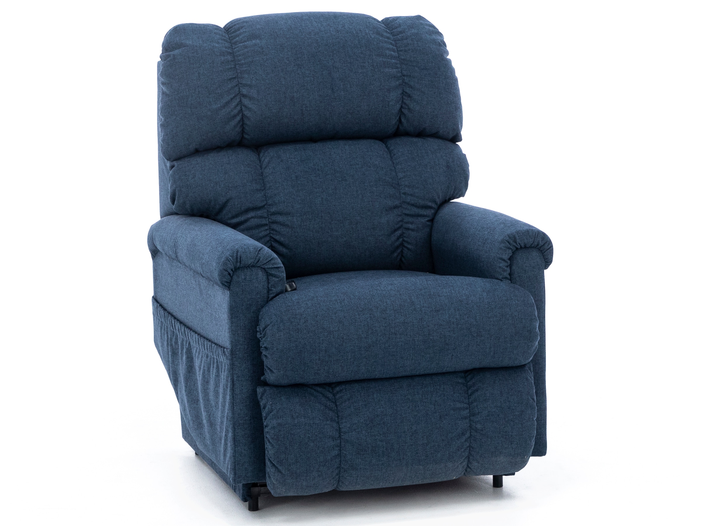 Lazy boy blue recliner hot sale