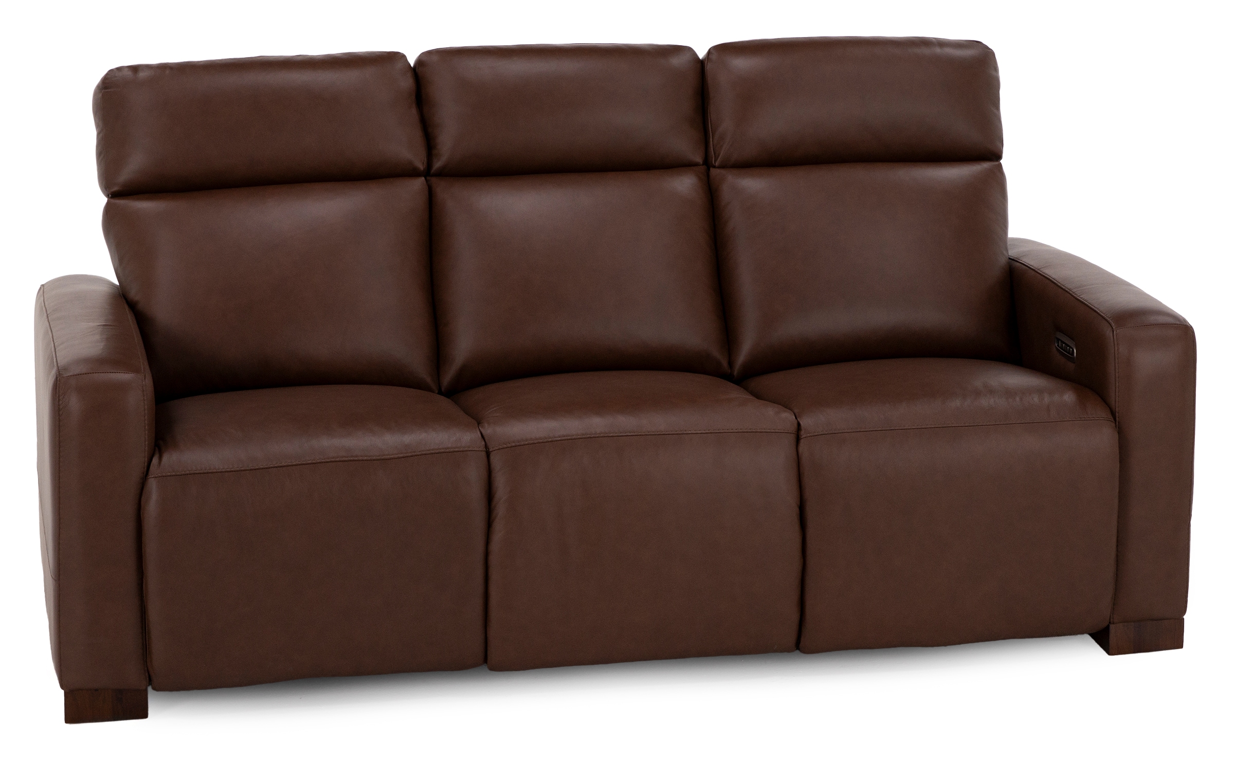 Acadia Leather Power Headrest Zero Gravity Reclining Sofa