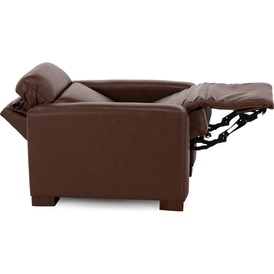 la z boy brown recliner   