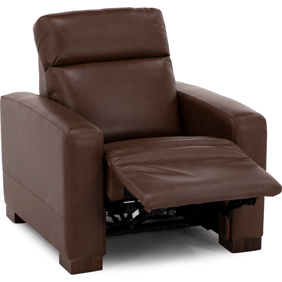la z boy brown recliner   