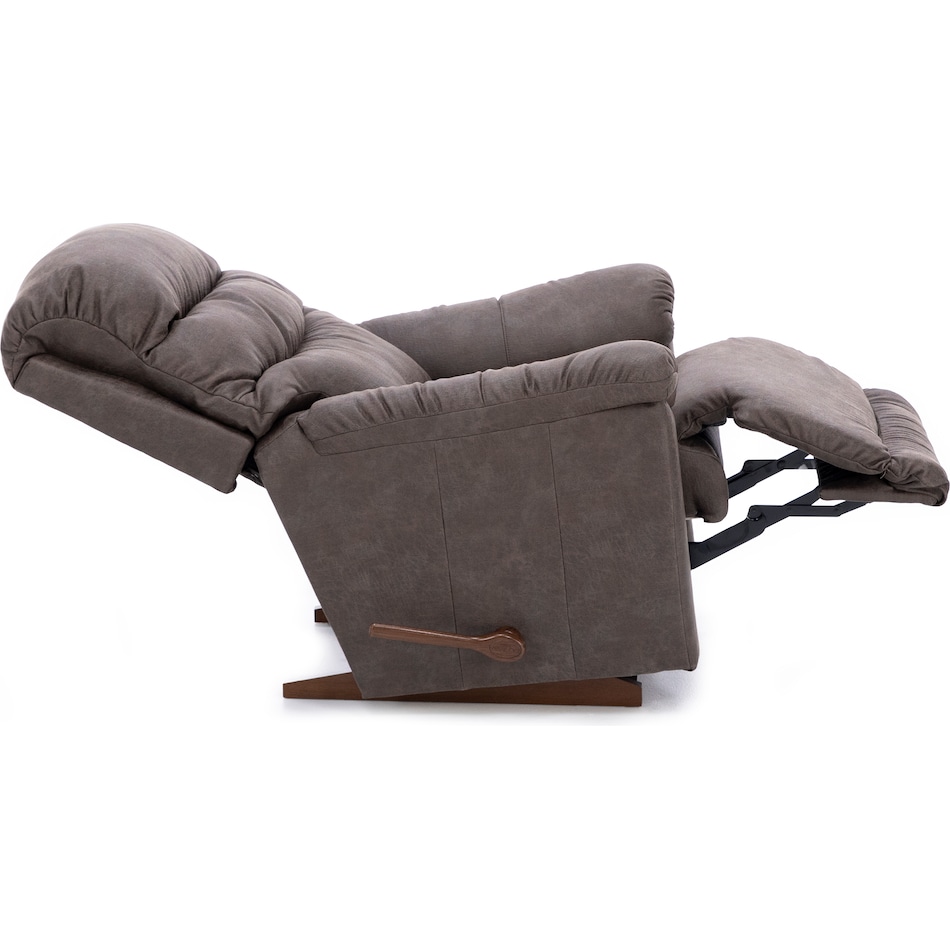 la z boy brown recliner   