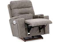 la z boy brown recliner   