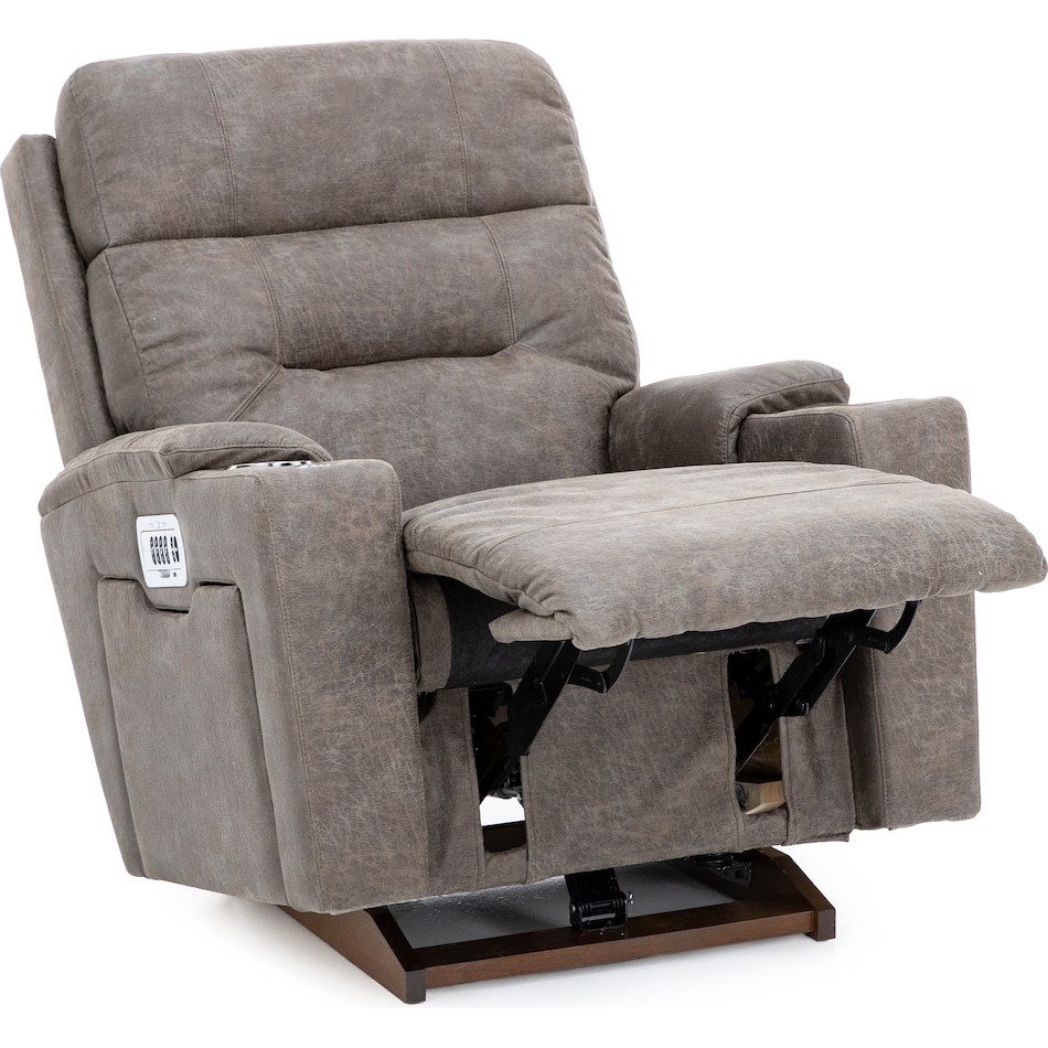 la z boy brown recliner   