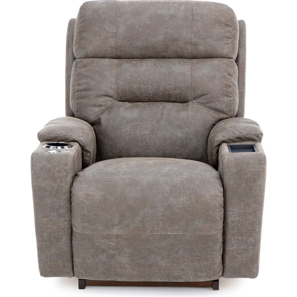 la z boy brown recliner   