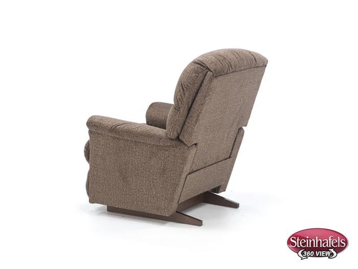 la z boy brown recliner  image   