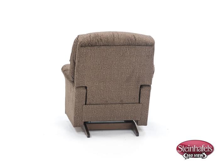 la z boy brown recliner  image   