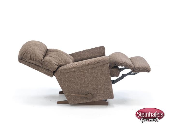 la z boy brown recliner  image   