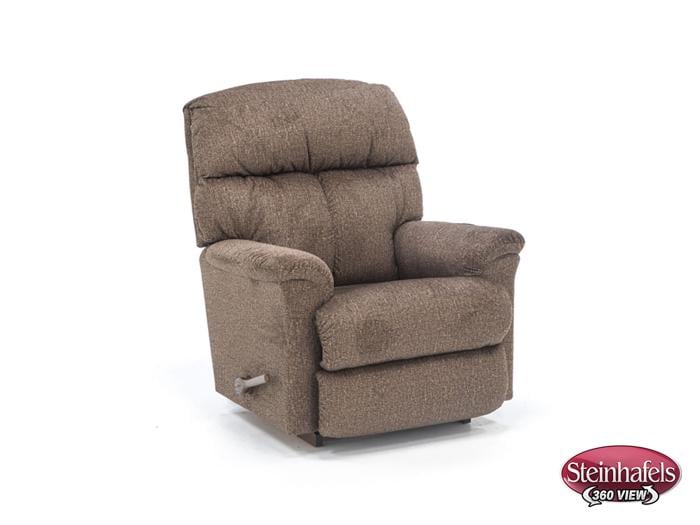 la z boy brown recliner  image   