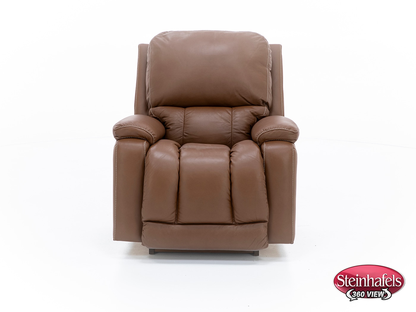 la z boy brown recliner  image   