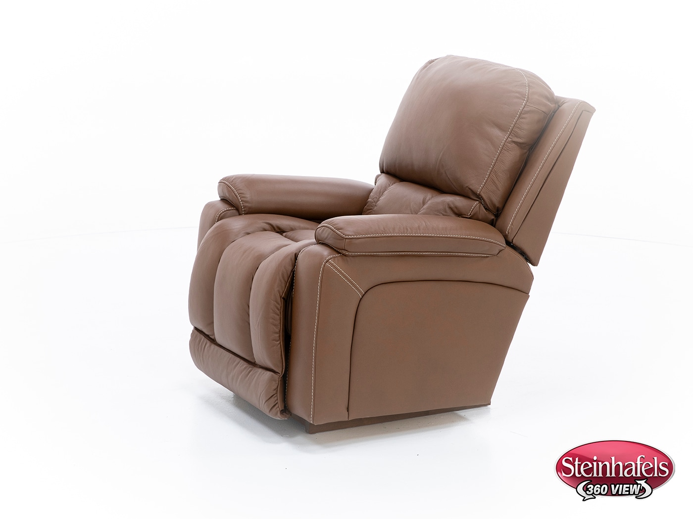 la z boy brown recliner  image   