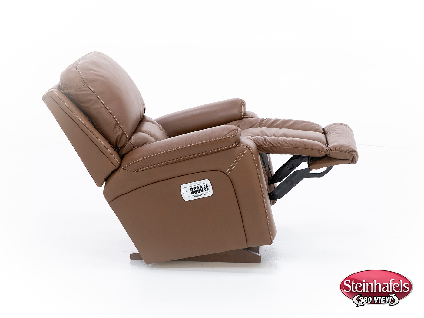 la z boy brown recliner  image   