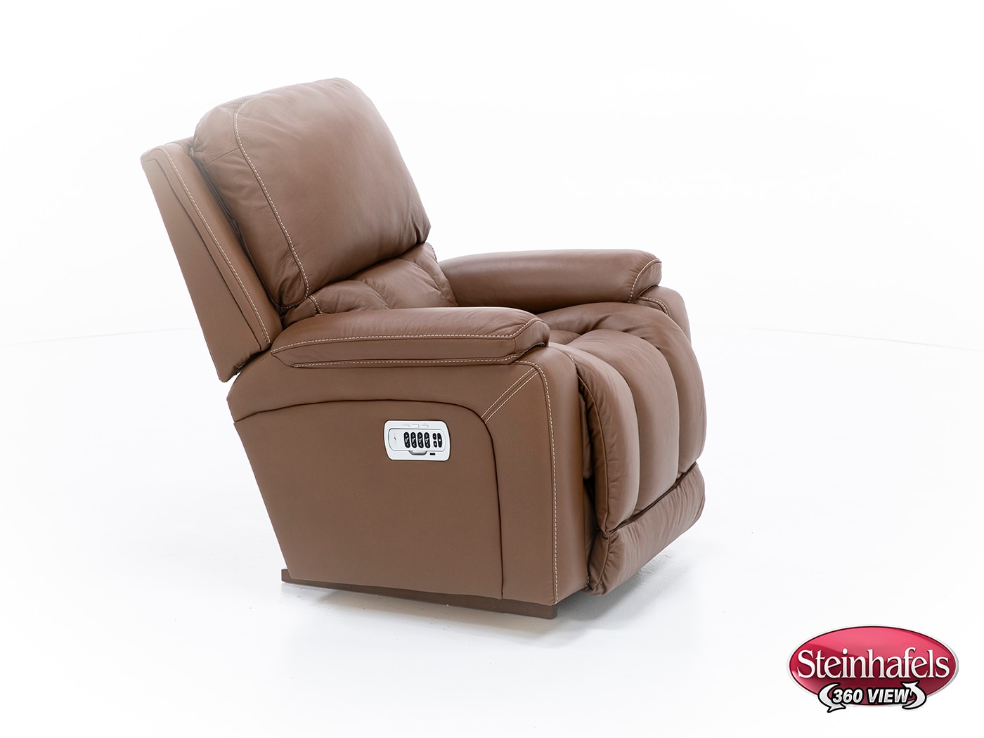 la z boy brown recliner  image   