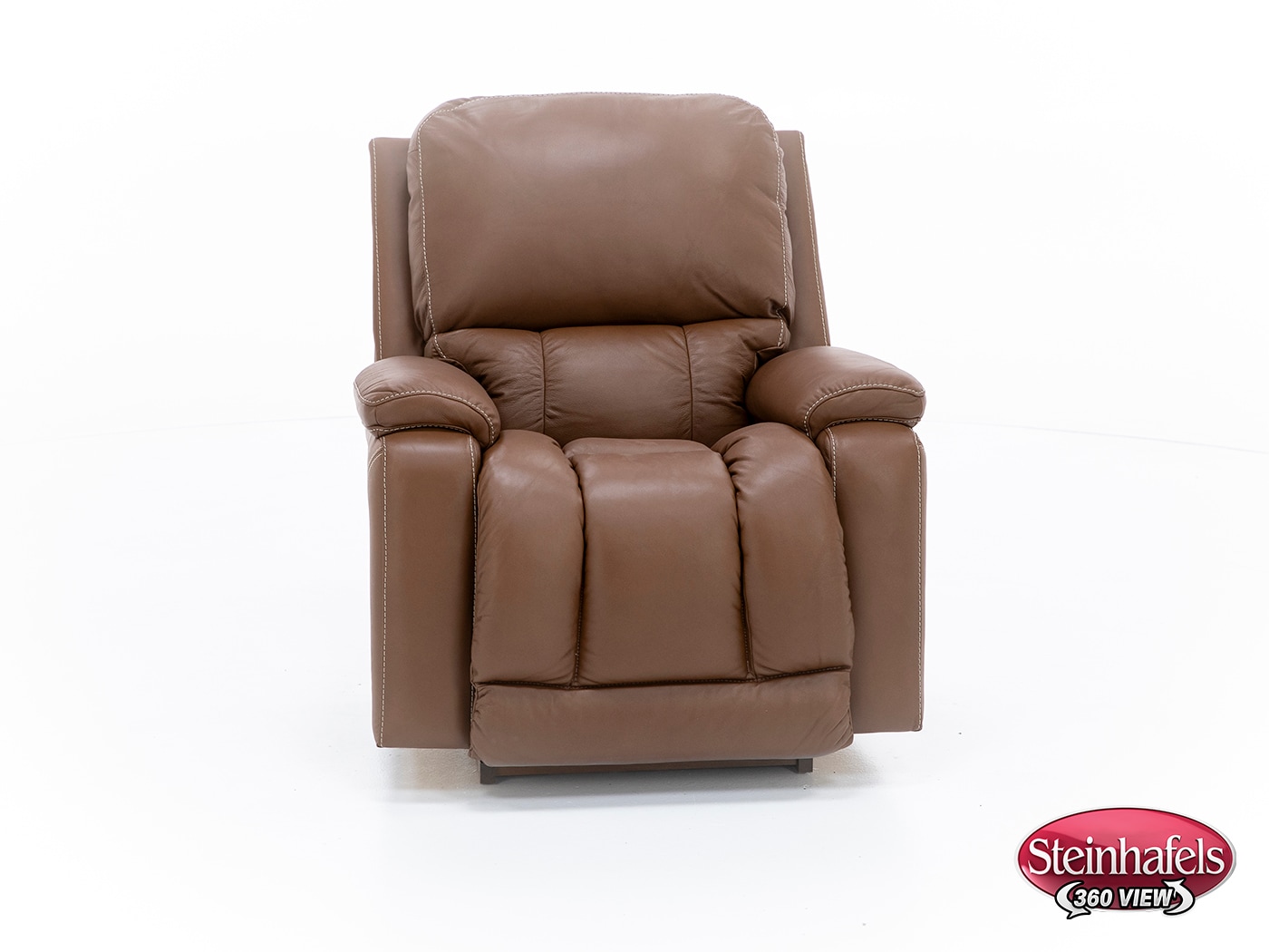 la z boy brown recliner  image   