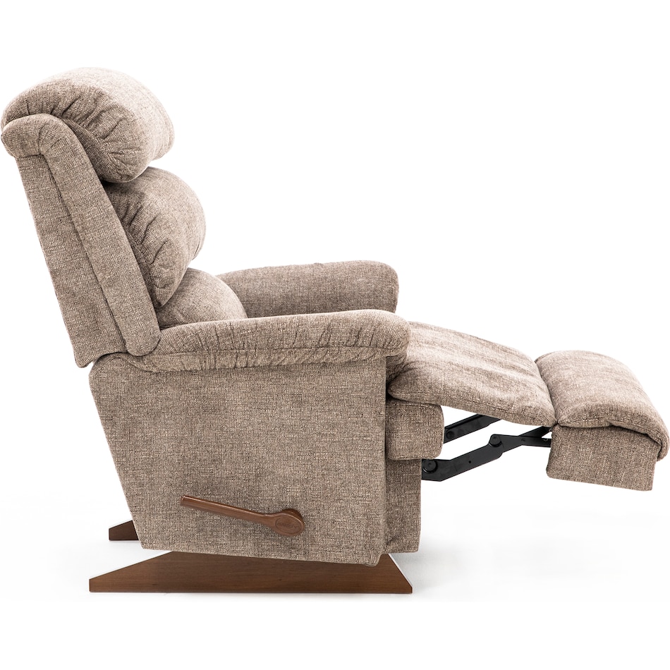 la z boy brown recliner   