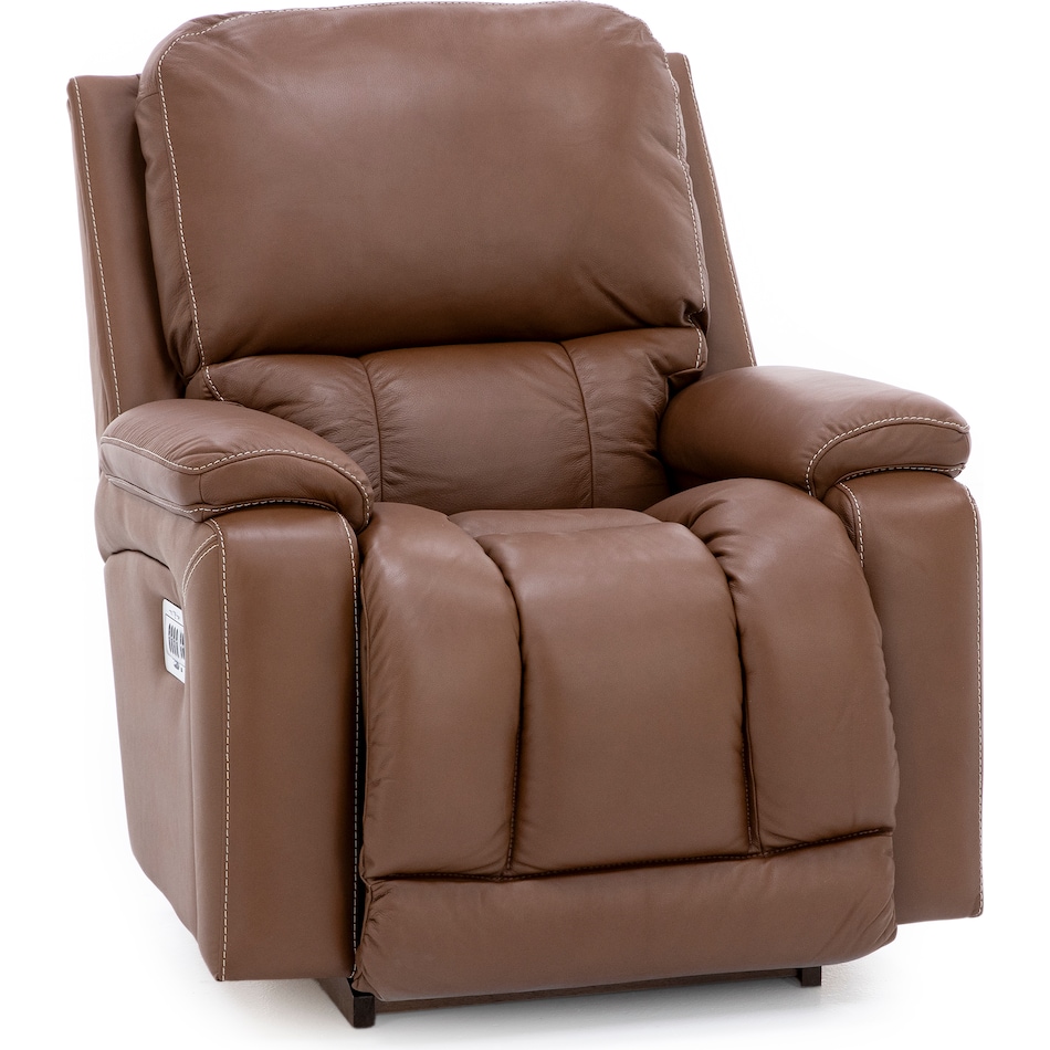 la z boy brown recliner   