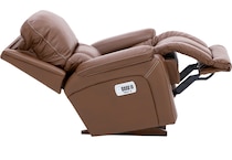 la z boy brown recliner   