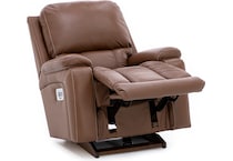 la z boy brown recliner   