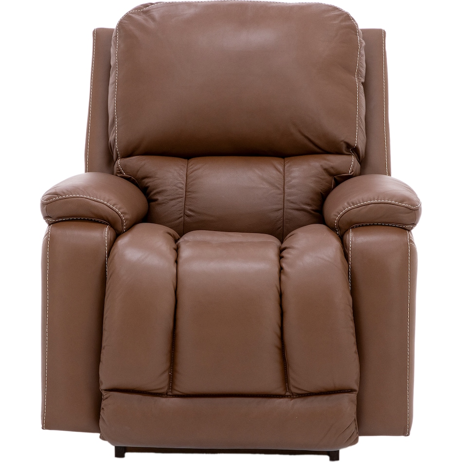 la z boy brown recliner   