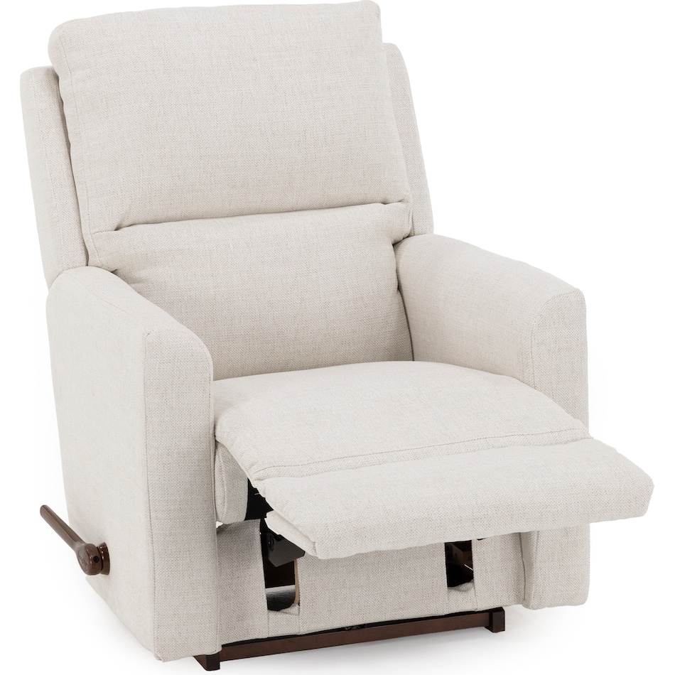 la z boy cream recliner   