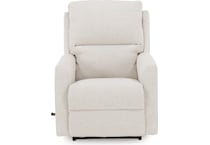 la z boy cream recliner   