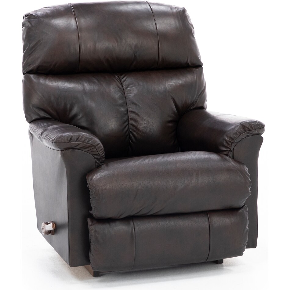 la z boy dark brown recliner   