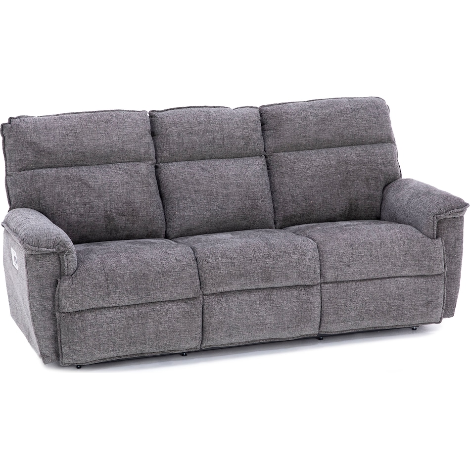 Three Pillow Back Dual Riser Recliner - Fabric