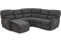 la z boy grey mtn fab sectional pkg  