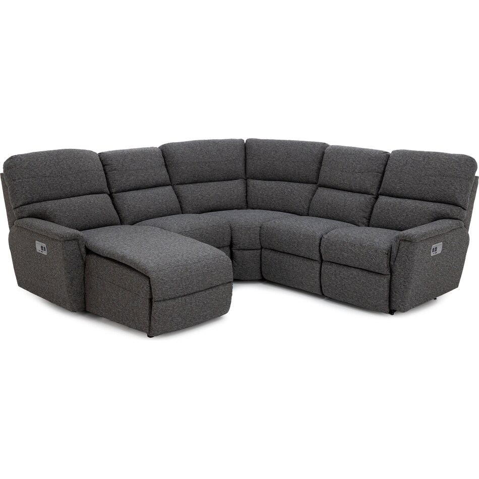la z boy grey mtn fab sectional pkg  