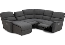 la z boy grey mtn fab sectional pkg  