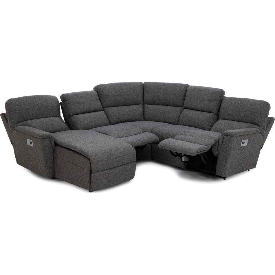 la z boy grey mtn fab sectional pkg  