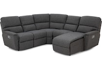 la z boy grey mtn fab sectional pkg  