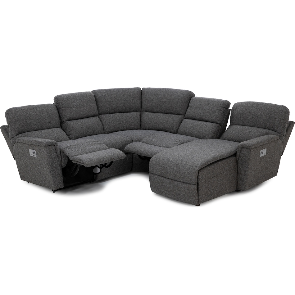 la z boy grey mtn fab sectional pkg  