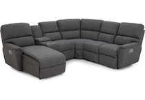 la z boy grey mtn fab sectional qpkg  