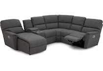 la z boy grey mtn fab sectional pkg  