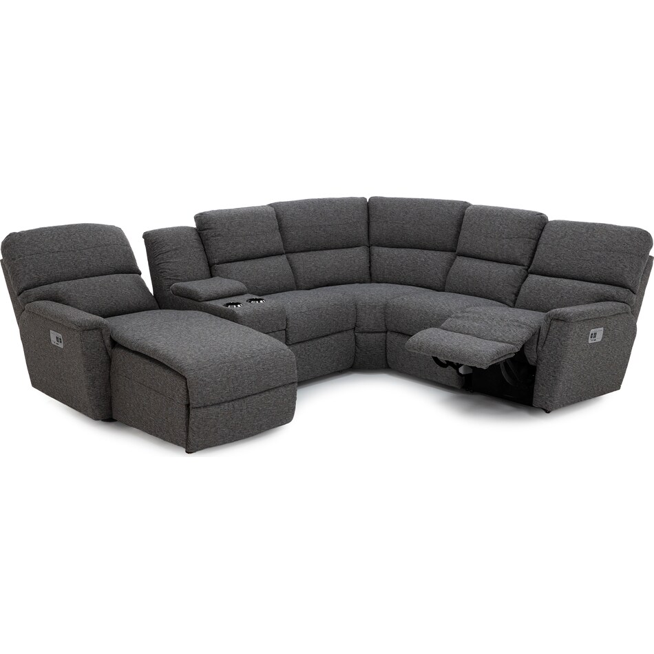 la z boy grey mtn fab sectional pkg  