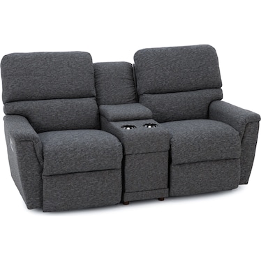 Ava 3-Pc. Power Headrest Reclining Console Loveseat