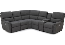 la z boy grey mtn fab sectional pkg  