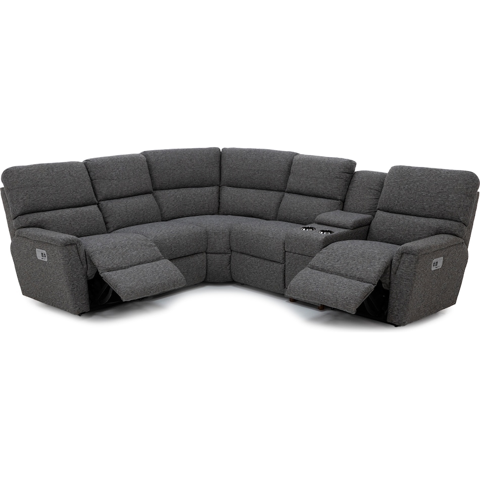 la z boy grey mtn fab sectional pkg  